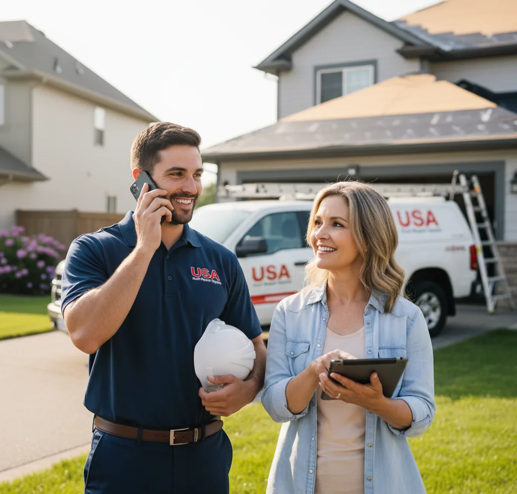 USA Roof Repair Experts customer support in Venus